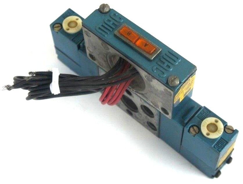MAC VALVES 821C-PP-111DA-142 SOLENOID VALVE BLOCK WITH COILS 821CPP111DA142