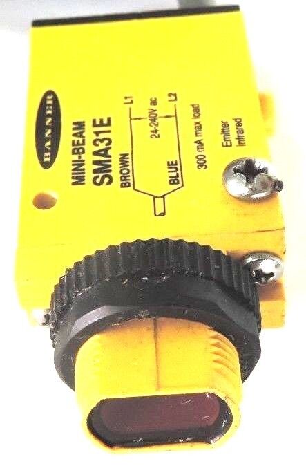 BANNER SMA31E PHOTOELECTRIC MINI BEAM SCANNER