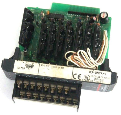 AUTOMATION DIRECT D3-08TA-1 8-POINT 110-220 VAC OUTPUT MODULE D308TA1