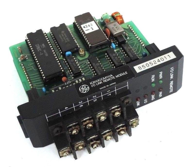 GE FANUC IC610CCM111A I/O LINK REMOTE MODULE