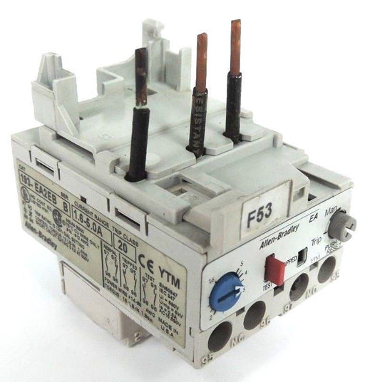 ALLEN BRADLEY 193-EA2EB SER. B SOLID STATE OVERLOAD RELAY,MANUAL RESET,1.6-5.0A