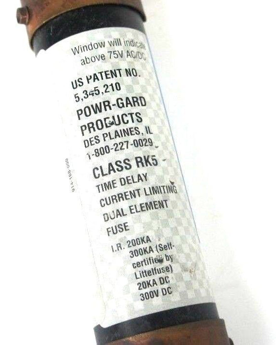 LITTELFUSE FLSR-110-ID TIME DELAY CLASS RK5 DUAL ELEMENT FUSE FLSR110ID