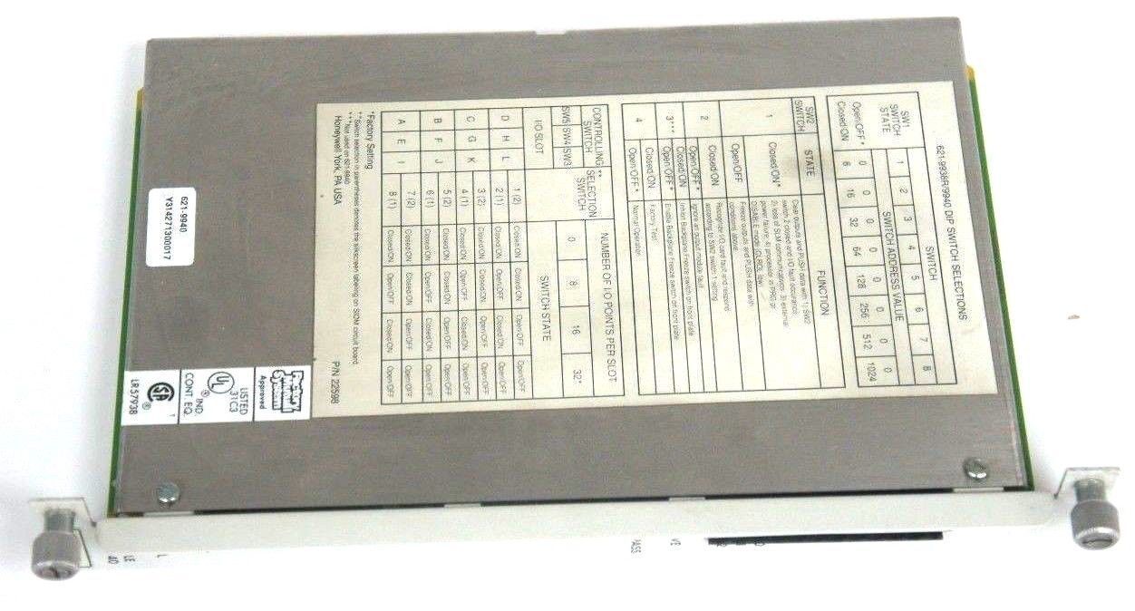 HONEYWELL 621-9940 VR. 3.2 SERIAL I/O MODULE 6219940