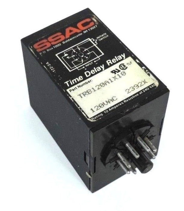 SSAC TRB120A1X10 SOLID STATE TIME DELAY RELAY