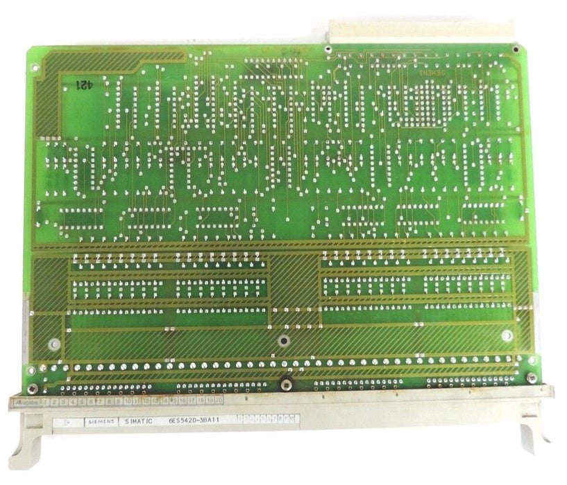 SIEMENS C79040-A92-C192-1-87 PC BOARD ASSEMBLY 32WAY, 6ES5420-3BA11