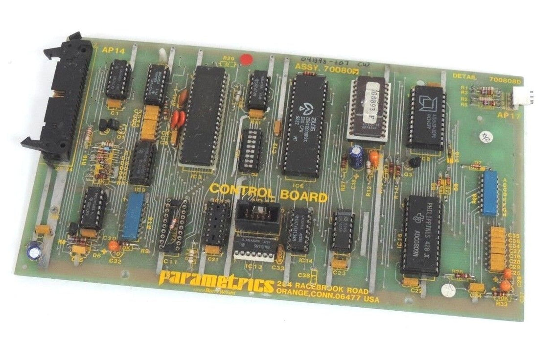 PARAMETRICS 700807 CONTROL BOARD 700809C, 700808D