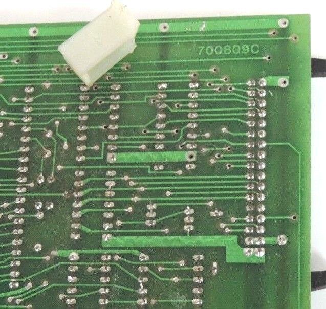 PARAMETRICS 700807 CONTROL BOARD 700809C, 700808D