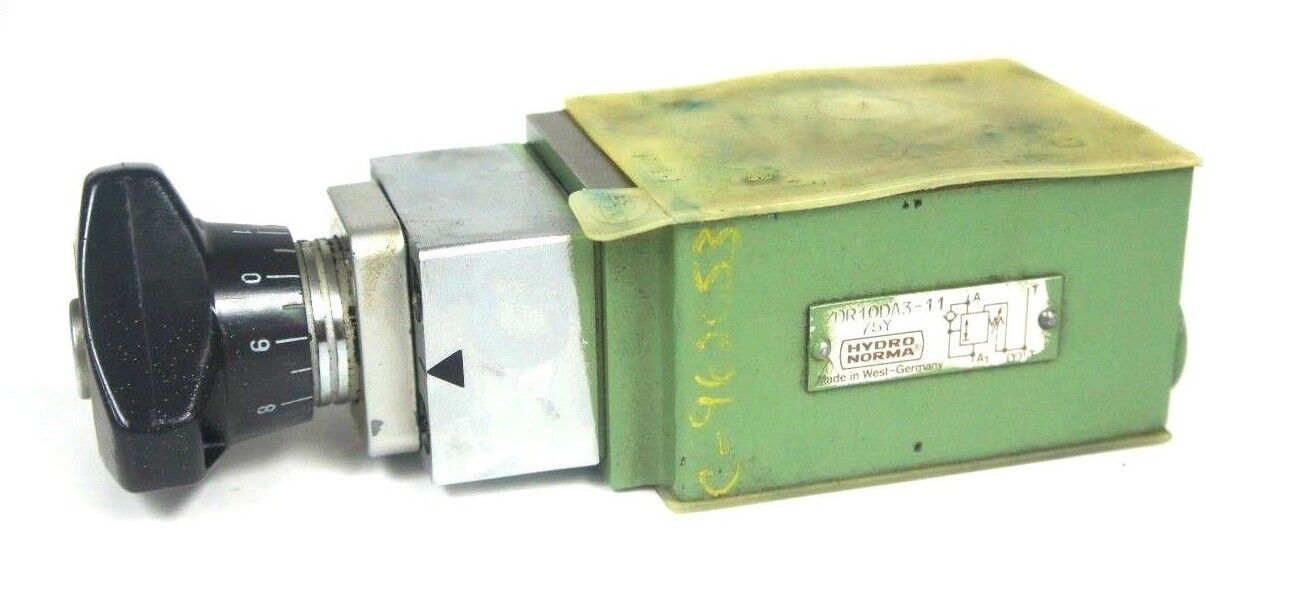 HYDRONORMA ZDR10DA3-11 VALVE W/O KEY ZDR10DA311