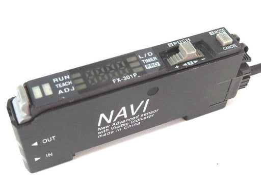 SUNX FX-301P-F7 NAVI ADVANCED DIGITAL FIBER OPTIC SENSOR