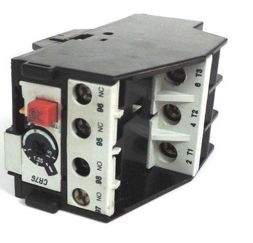 GENERAL ELECTRIC CR7G1TF OVERLOAD RELAY 1.0-1.5AMP