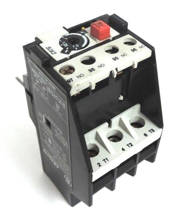 GENERAL ELECTRIC CR7G1TF OVERLOAD RELAY 1.0-1.5AMP