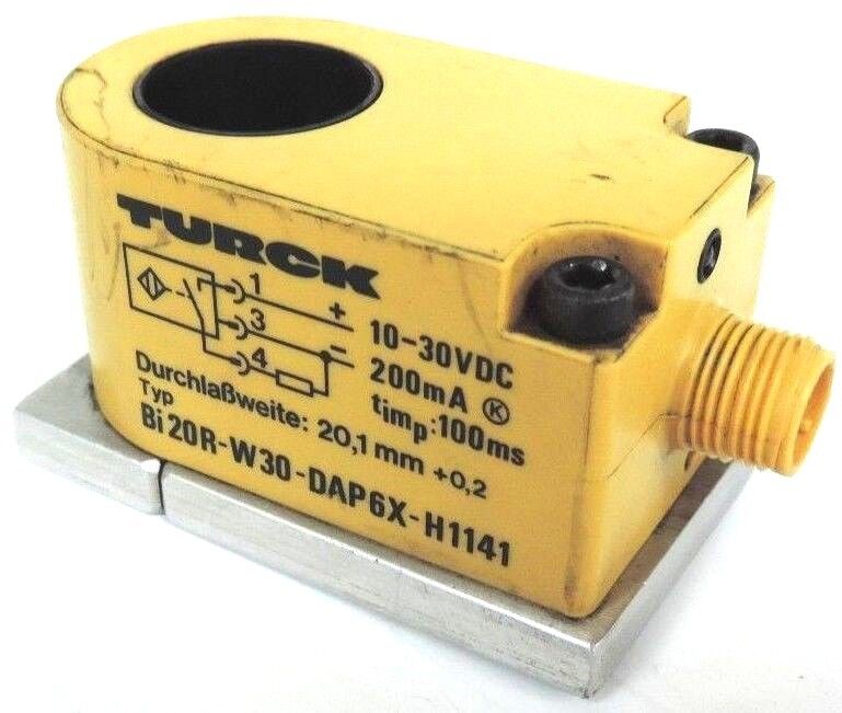 TURCK Bi20R-W30-DAP6X-H1141 SMALL RING SENSOR 10-30VDC 200mA