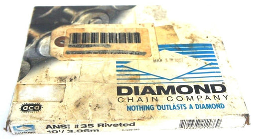 NIB DIAMOND X-1282-010 RIVETED ROLLER CHAIN ANSI # 35