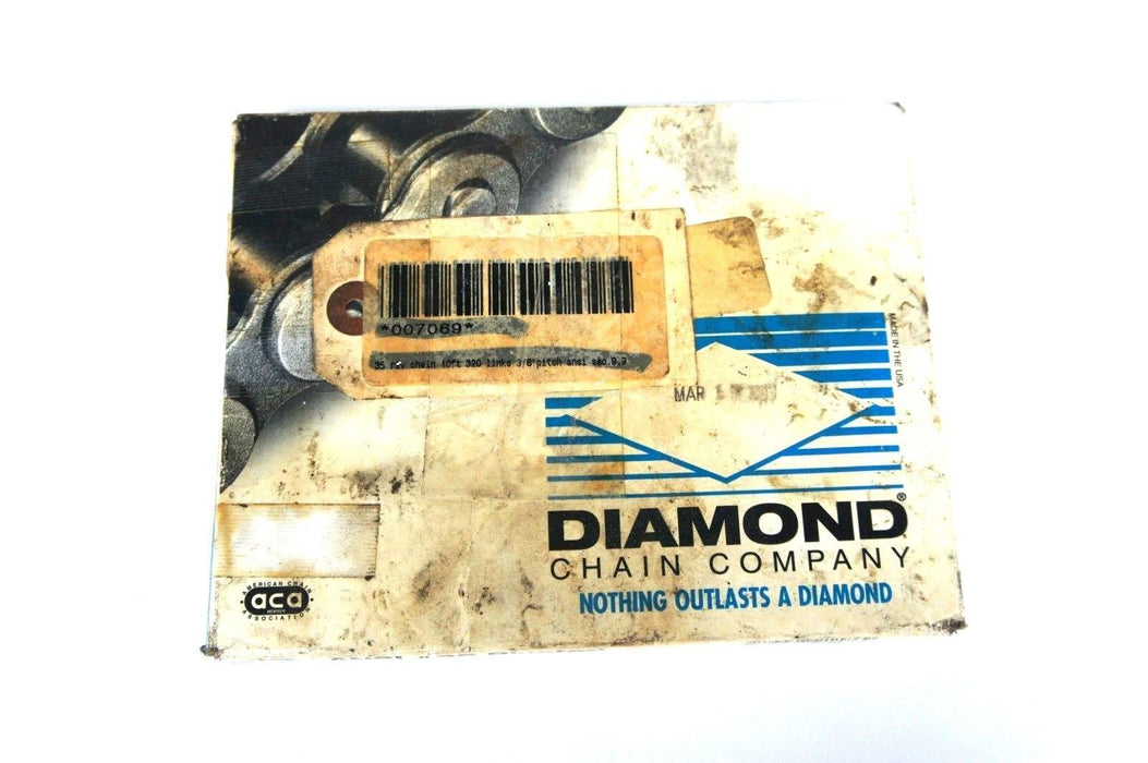 NIB DIAMOND X-1282-010 RIVETED ROLLER CHAIN ANSI # 35