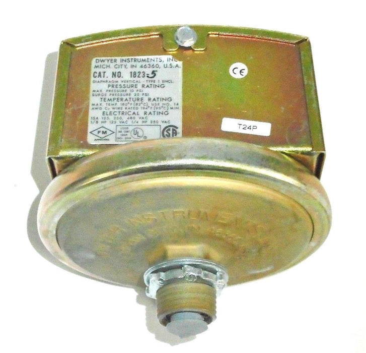 DWYER 1823-5 SERIES 1800 DIFFERENTIAL PRESSURE SWITCH 18230