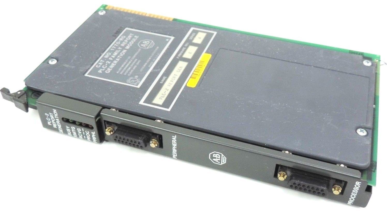 ALLEN BRADLEY 1770-RG PLC-2 FAMILY REPORT MODULE 1770RG F/W REV. E SER. A