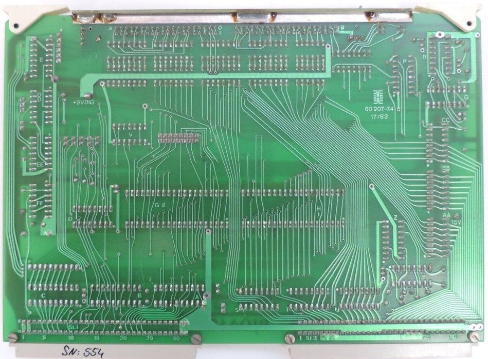 HEINEN ELEKTRONIK PIOA12 K4 A7 832.754 PC BOARD 60907-7.4, PIOA