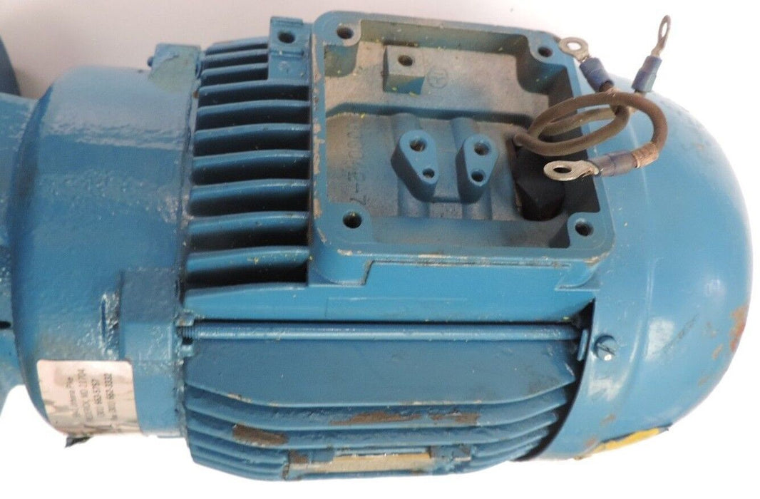 VOGEL SPANDAU PMS-20-A-270+675 ELECTRIC IMMERSION PUMP SLURRY *REMANUFACTURED*