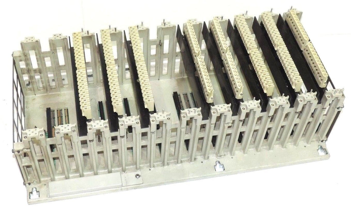 MODICON AS-H827-29 PRIMARY HOUSING 11 SLOT RACK P/N AS-9536-000 984 SERIES