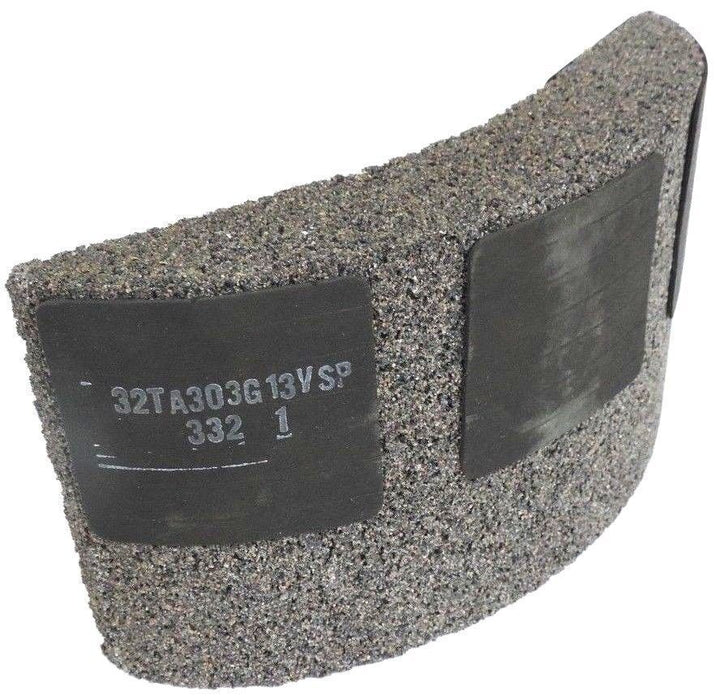 BOX OF 4 NEW NORTON 11-1/4" X 2-1/8" X 6" GRINDING SEGMENTS 32TA30-3G13VSP, 332
