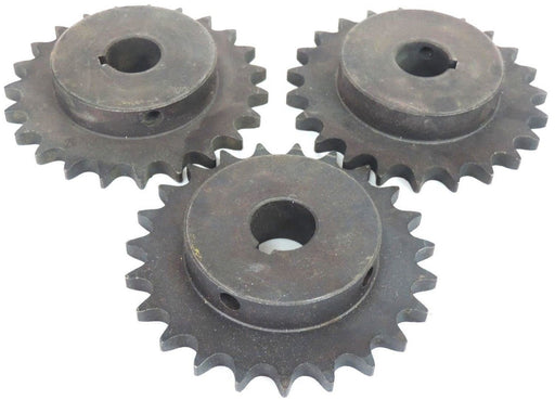 LOT OF 3 MARTIN 50BS23-1 SPROCKET 1" BORE 23 TEETH  50BS231