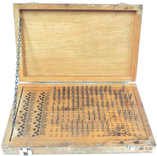 MEYER M-1 .061"-.250" PLUS PIN GAGE SET *IMCOMPLETE* APROXIMATELY 1/2 MISSING