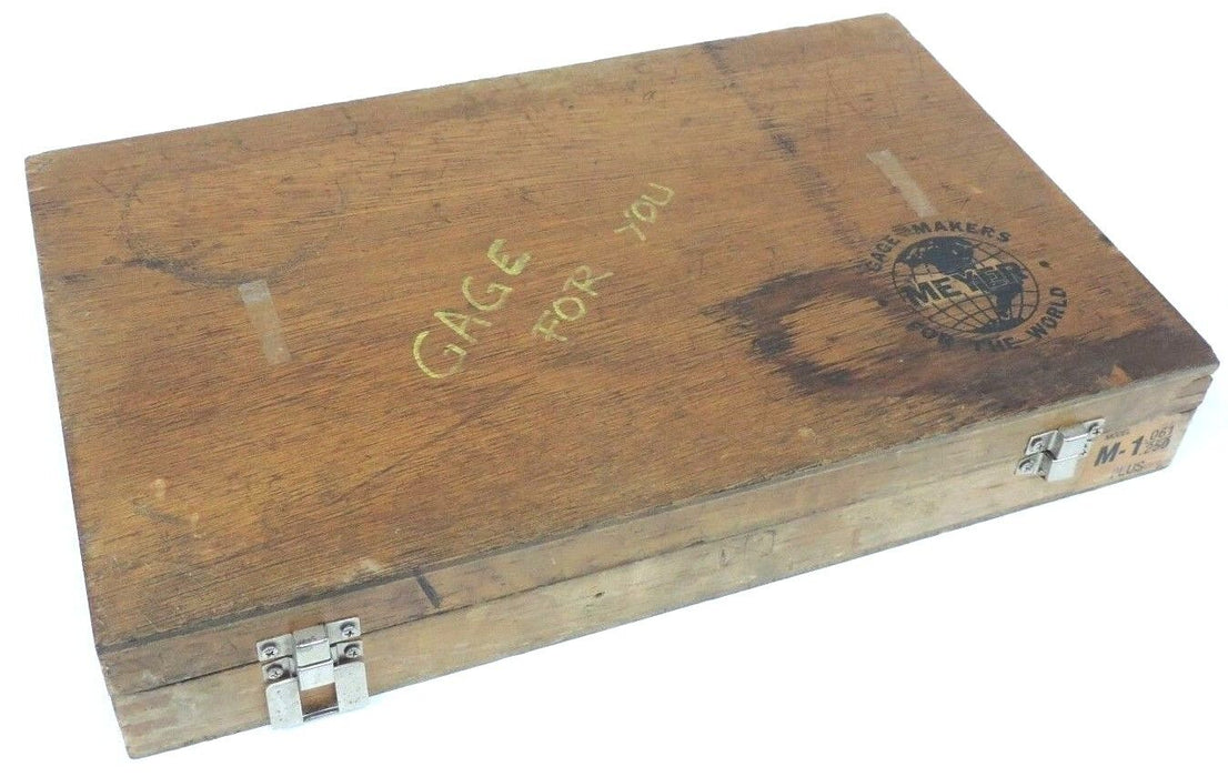 MEYER M-1 .061"-.250" PLUS PIN GAGE SET *IMCOMPLETE* APROXIMATELY 1/2 MISSING