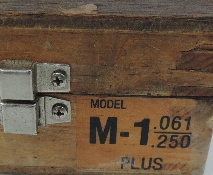 MEYER M-1 .061"-.250" PLUS PIN GAGE SET *IMCOMPLETE* APROXIMATELY 1/2 MISSING