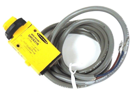 BANNER SM2A31R PHOTOELECTRIC MINI-BEAM SCANNER MFR CODE 9906F