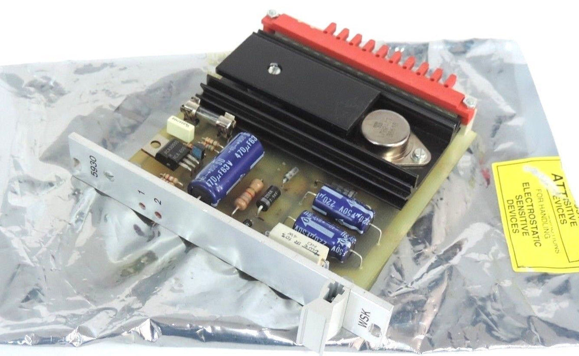 NEW WSK 5930 I/O CIRCUIT BOARD FOR EMBOSSER NP 405 40029/B