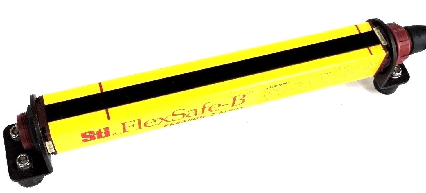 STI FLEXSAFE B FS4300B-2 8" LIGHT CURTAIN RECEIVER FS4308B-2R-1 42676-0080