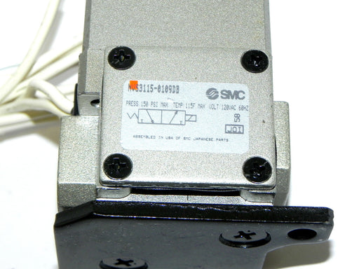 NEW SMC NVS3115-0109DB SOLENOID VALVE 120VAC, 60HZ, NVS31150109DB