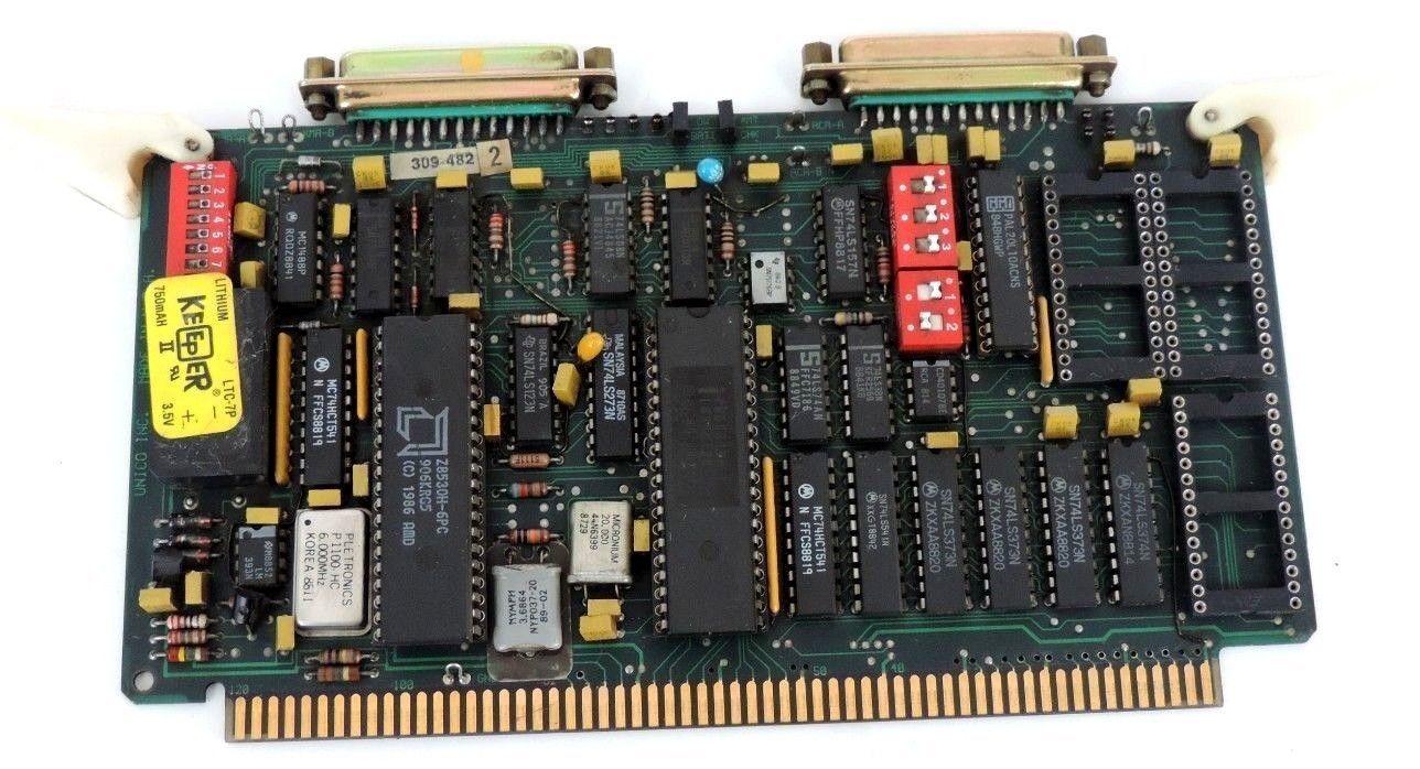 UNICO INC. 309-482 CPU SERIAL INTERFACE MODULE 400-075 REV 2 309482