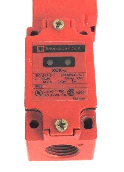 TELEMECANIQUE XCK-J5951F0H4 SAFTEY INTERLOCK SWITCH XCKJ5951F0H4 W/ 100V DC COIL