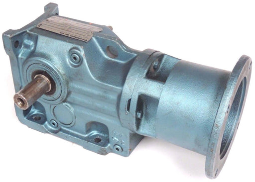 SEW EURODRIVE TYPE: K37LP56 WORM GEAR REDUCER, RATIO 13.08 TORQUE: 1460