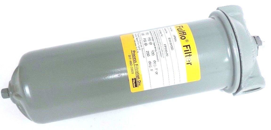 NIB PARKER P/N: 2P695 FULFLO FILTER MODEL NO. B10-3/4SD CARTRIDGE NO. FP310-20