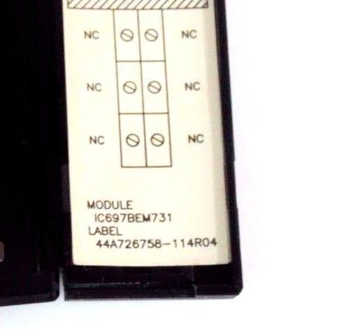 GE FANUC IC697BEM731H GENIUS BUS CONTROLLER 1 CHANNEL IC697BEM731