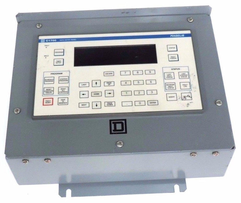 SQUARE D 52046-434-50 C1700 DATA ENTRY PANEL MAGELIS XBT-PM027110 5204643450