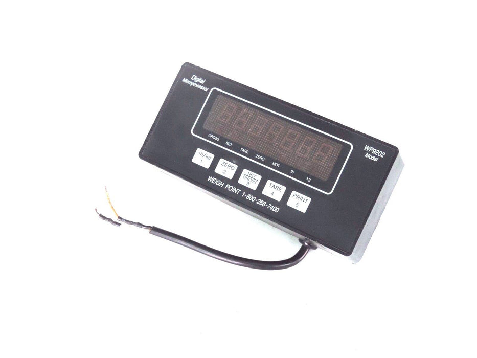 WEIGHT POINT SCALE MONITOR WP9202 DIGITAL MICROPROCESSOR INDICATOR W/O SENSOR