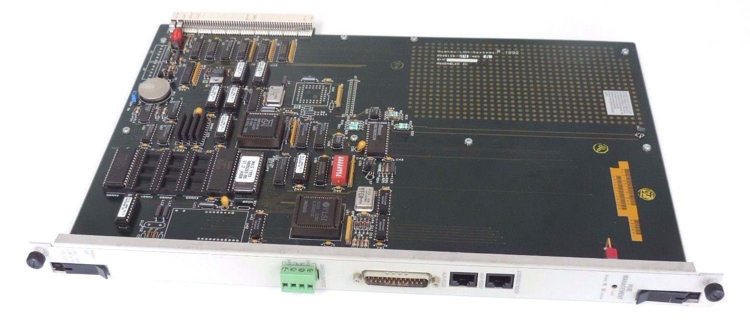 HUGHES LAN SYSTEMS A005119-04 REV. A HUB MANAGEMENT BOARD A00511904 MODEL 100