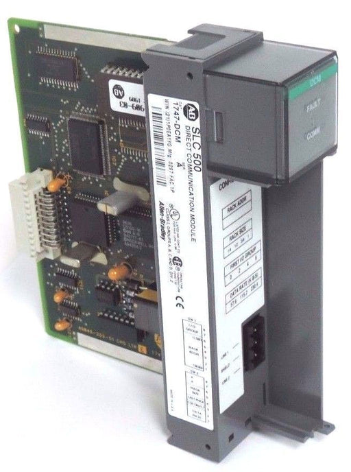 ALLEN BRADLEY 1747-DCM DIRECT COMMUNICATION MODULE 1747DCM SER. A MFG: 0297