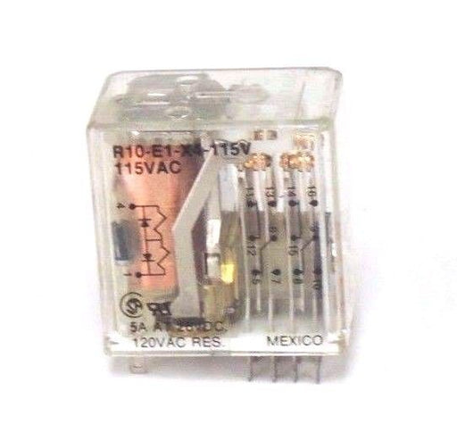 POTTER & BRUMFIELD R10-E1-X4-115V POWER RELAY 115VAC R10E1X4115V