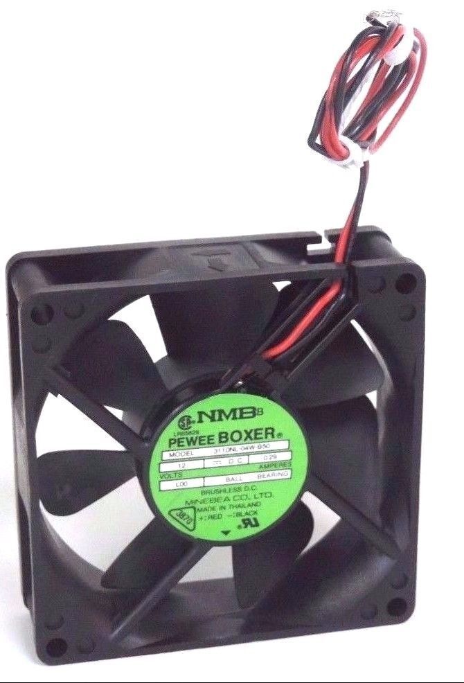 NMB 3110NL-04W-B50 PEWEE BOXER FAN 12V, 0.29 AMPERES 3110NL04WB50