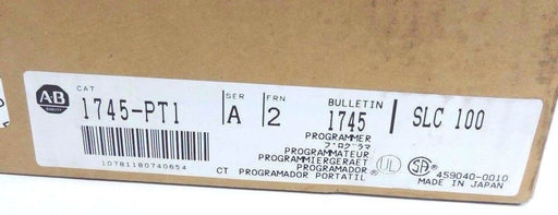 ALLEN BRADLEY 1745-PT1 /A SLC 100/150 HANDHELD PROGRAMMER 1745PT1 FRN: 2 NSFS
