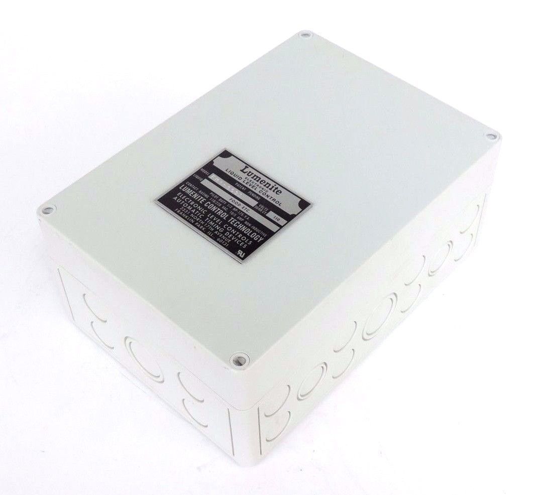 NEW LUMENITE FMT-3031 ELECTRONIC LEVEL CONTROL 110V