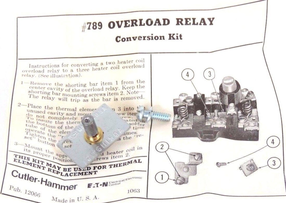 LOT OF 6 NIB CUTLER-HAMMER 10176H150 SPLINDLE KITS