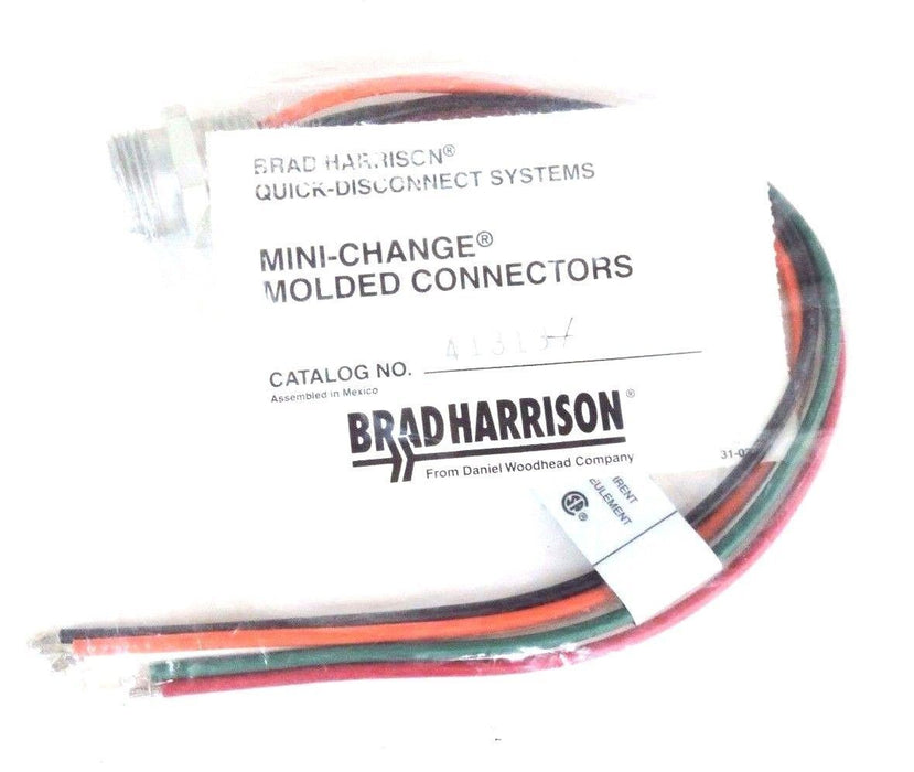 LOT OF 10 NIB BRAD HARRISON 41313 MINI-CHANGE MOLDED CONNCECTORS