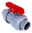 NIB ASAHI 1609010 BALL VALVE 1" C-PVC EPDM TYPE 21 1609-010