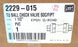 NIB SPEARS 2229-015 1-1/2" PVC BALL CHECK VALVE SOC/FIPT EPDM O-RING