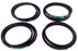 LOT OF 4 NEW BANDO 3L-510 DURAFLEX GL V BELTS .22" THICKNESS 3/8" WIDTH 3L510